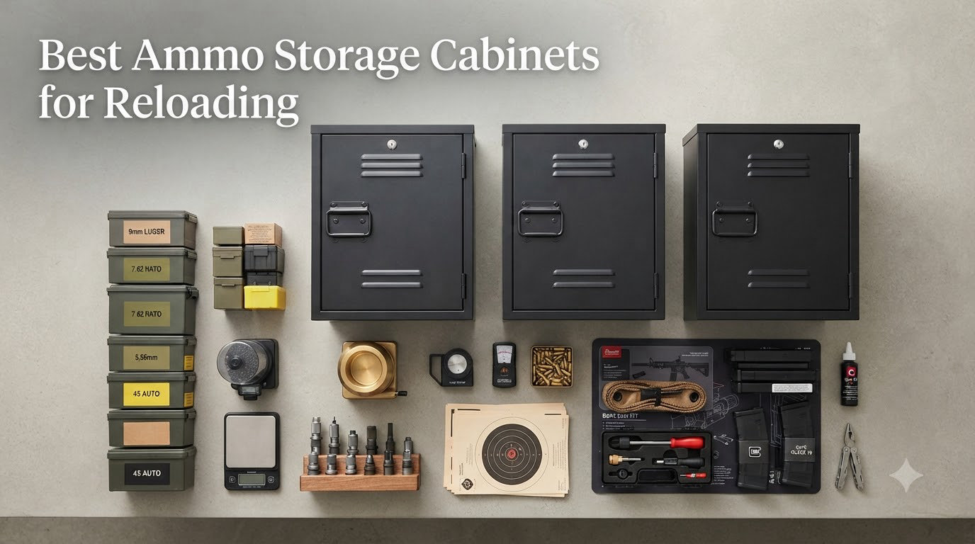 Best Ammo Storage Cabinets for Reloading