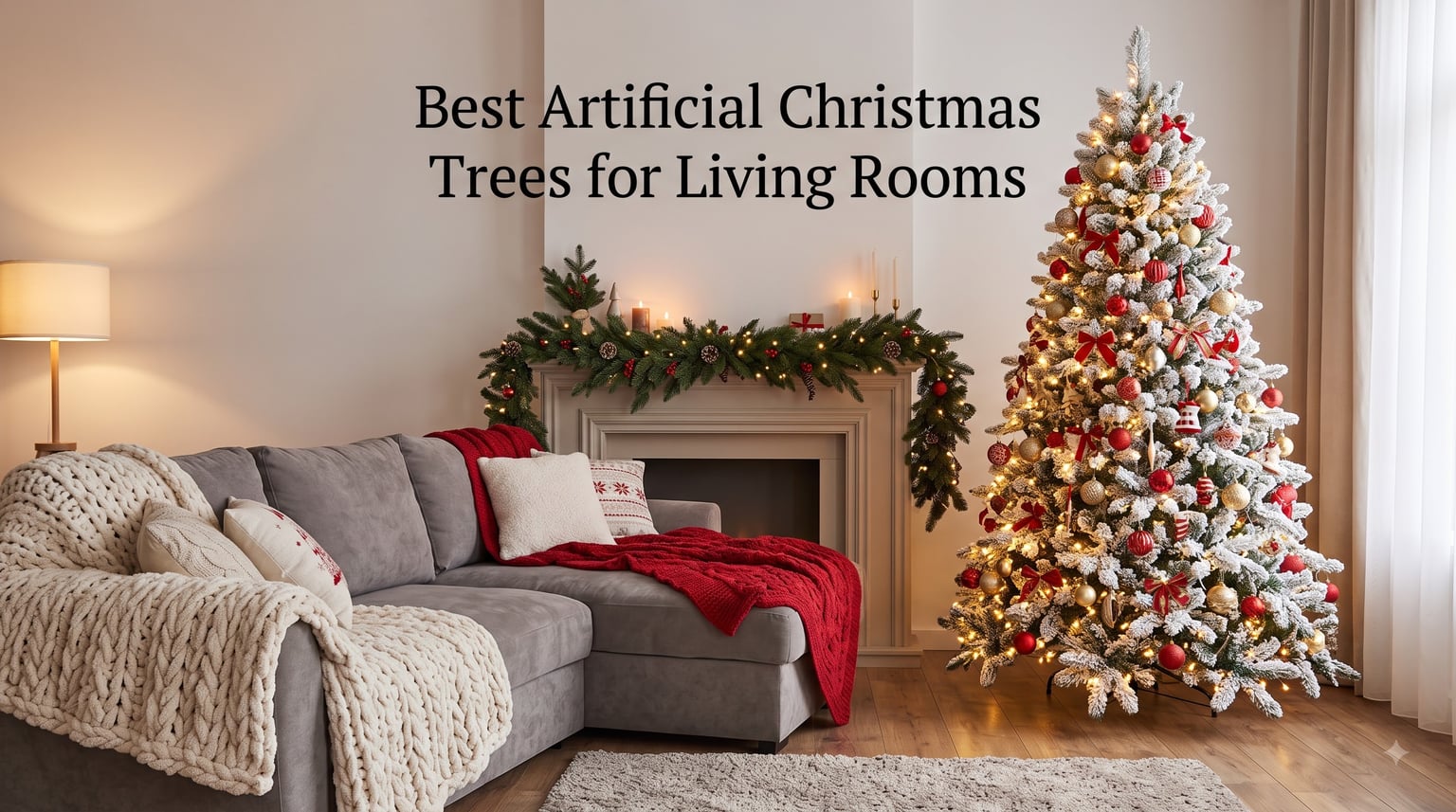 Best Artificial Christmas Trees for Living Rooms