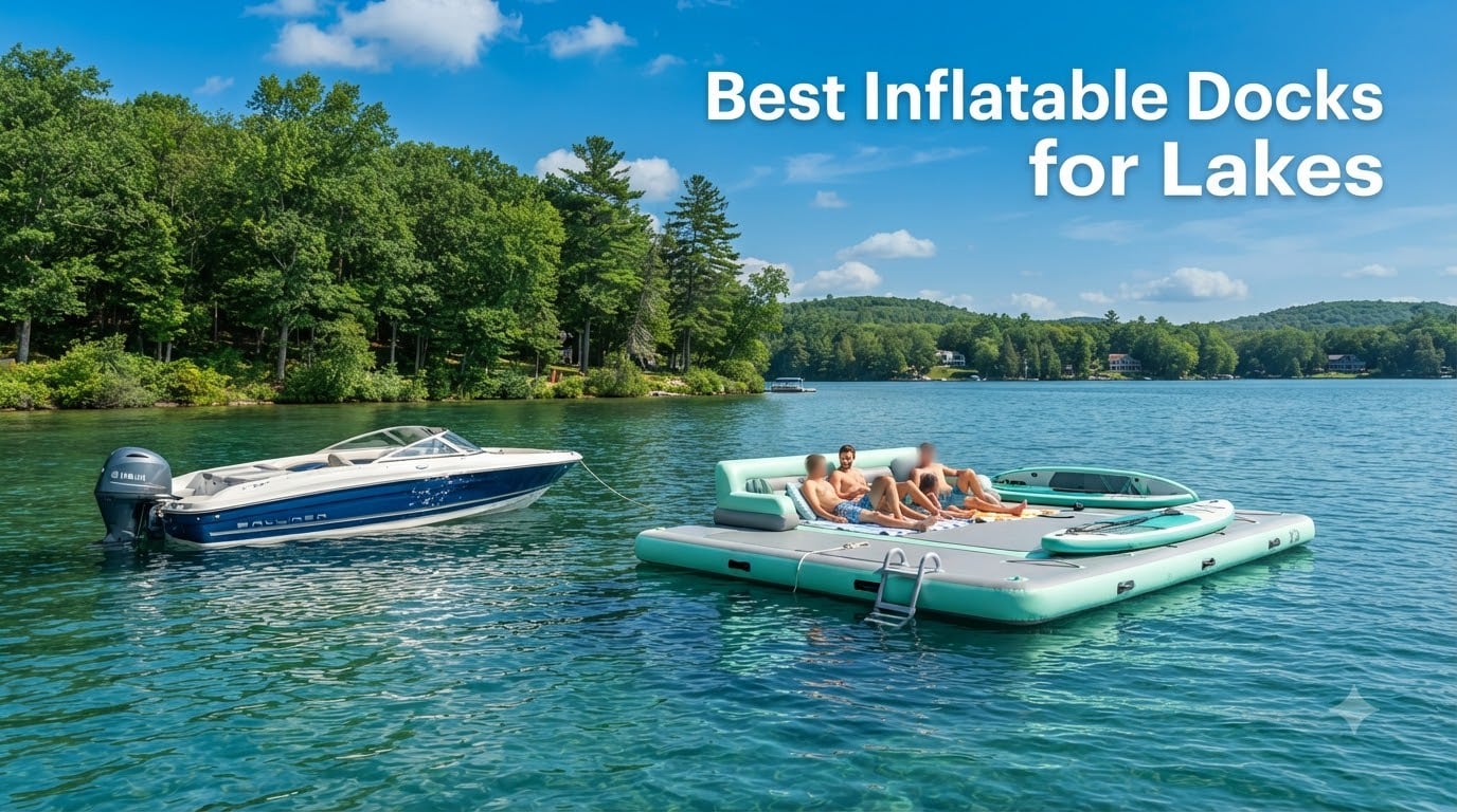 Best Inflatable Docks for Lakes