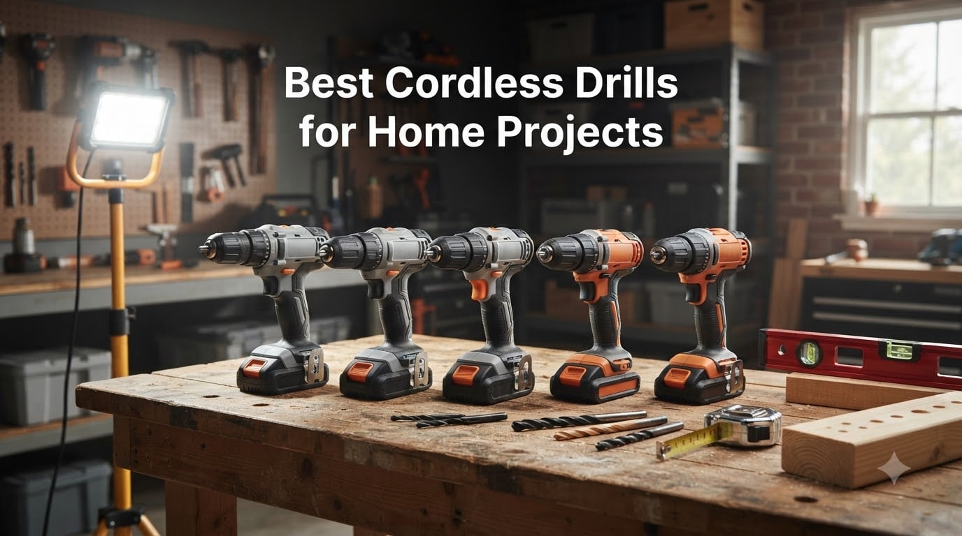 Best Cordless Drills for Home Projects