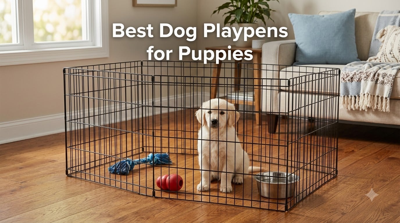 Best Dog Playpens for Puppies