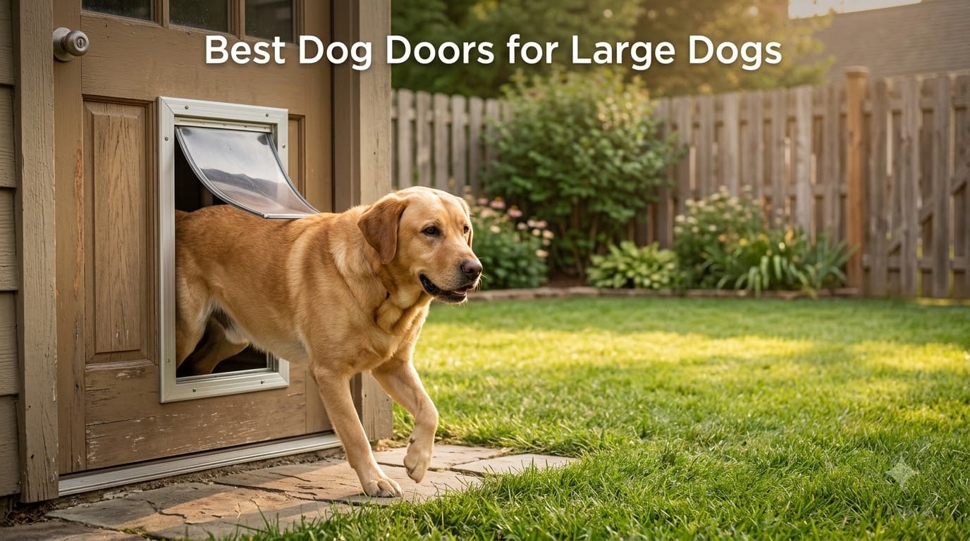Best Dog Doors for Large Dogs