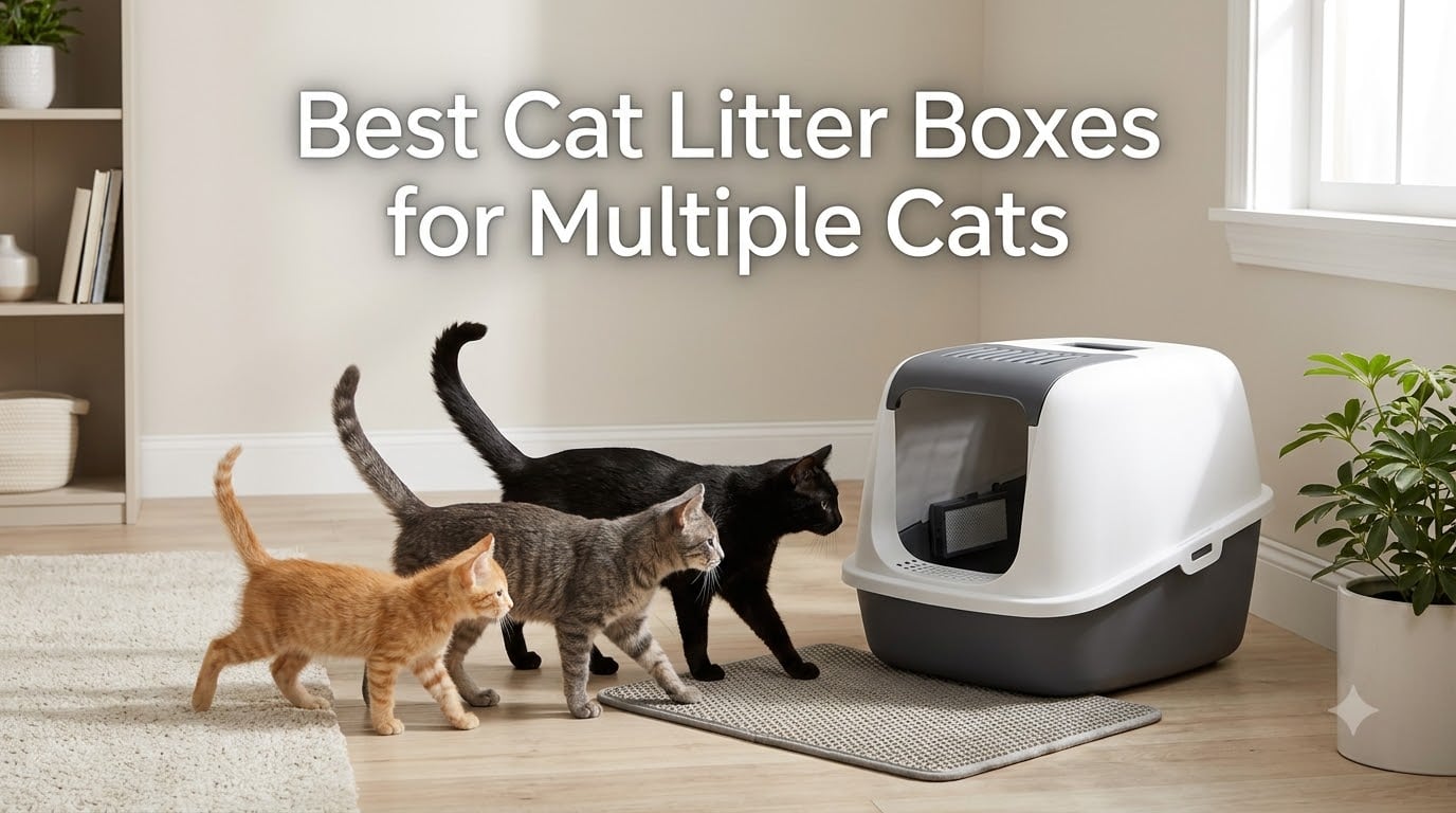 Best Cat Litter Boxes for Multiple Cats