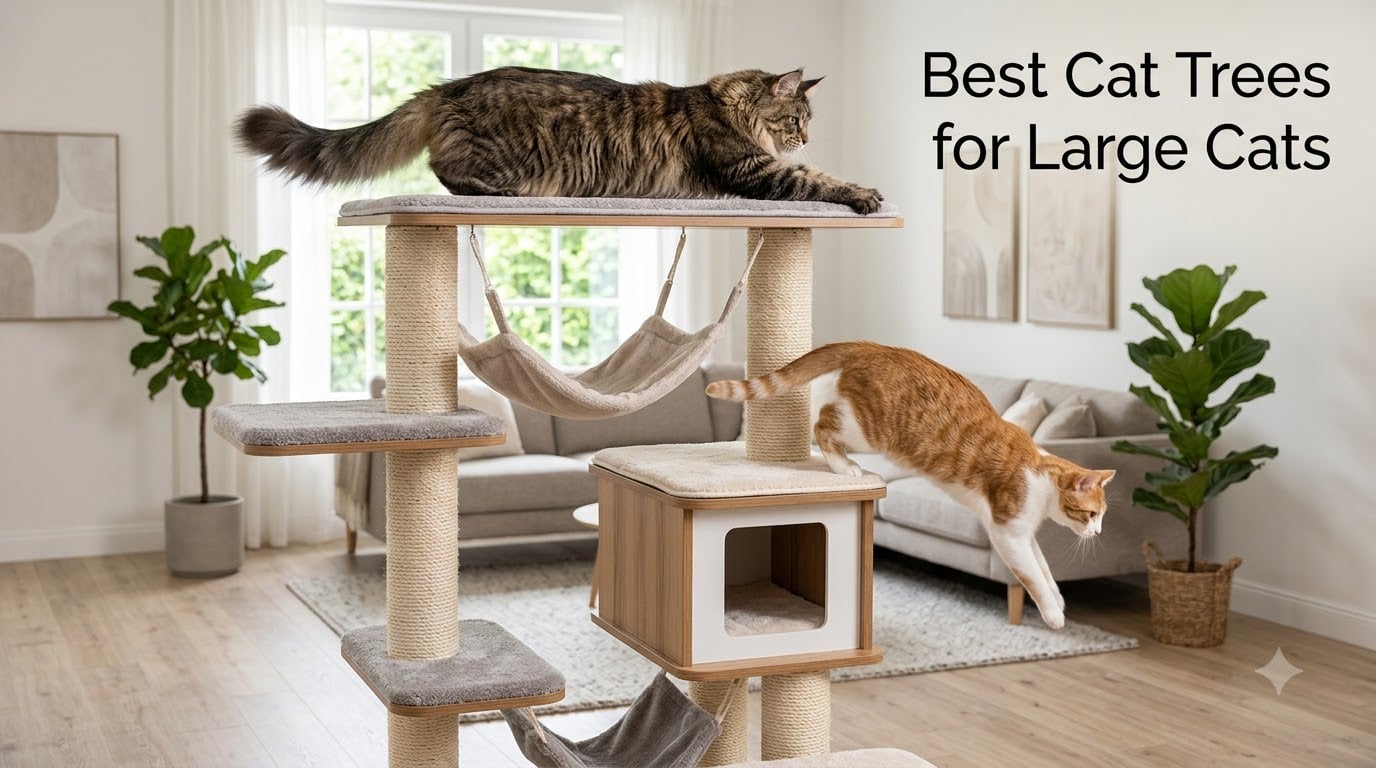 Best Cat Trees for Large Cats