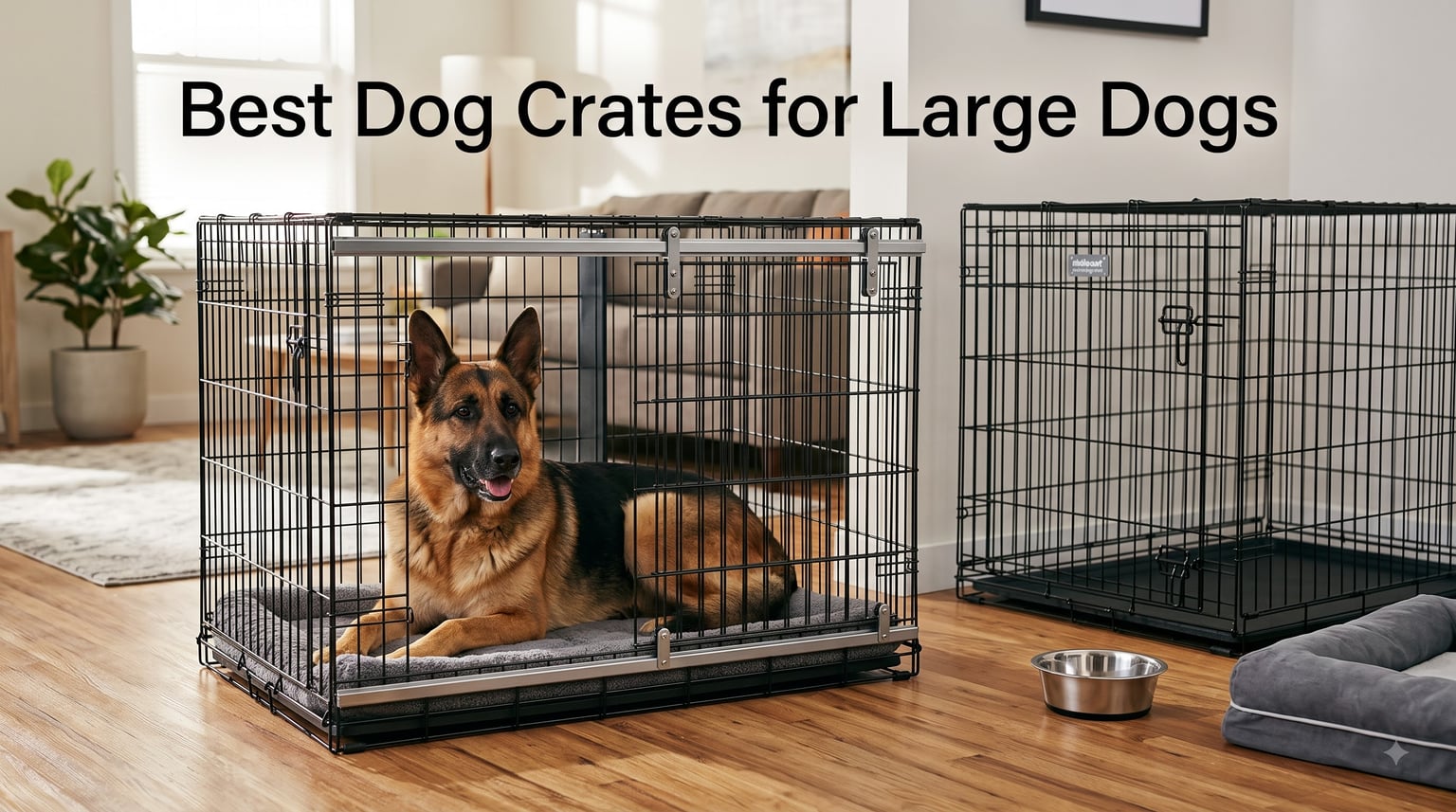 Best Dog Crates for Large Dogs
