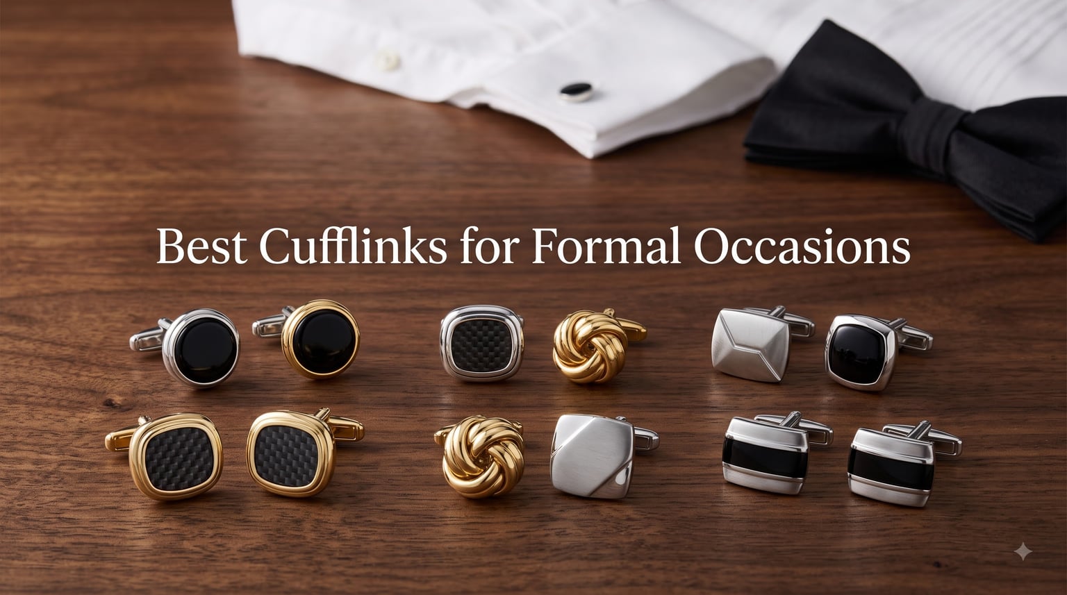 Best Cufflinks for Formal Occasions