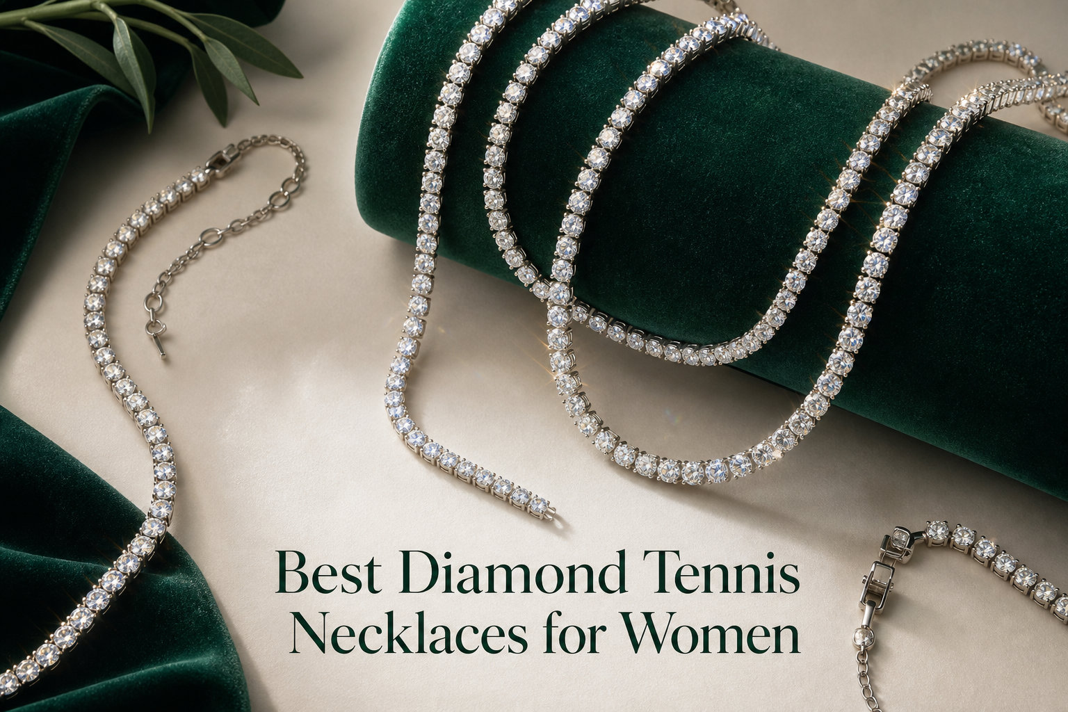 Best Diamond Tennis Necklaces for Women