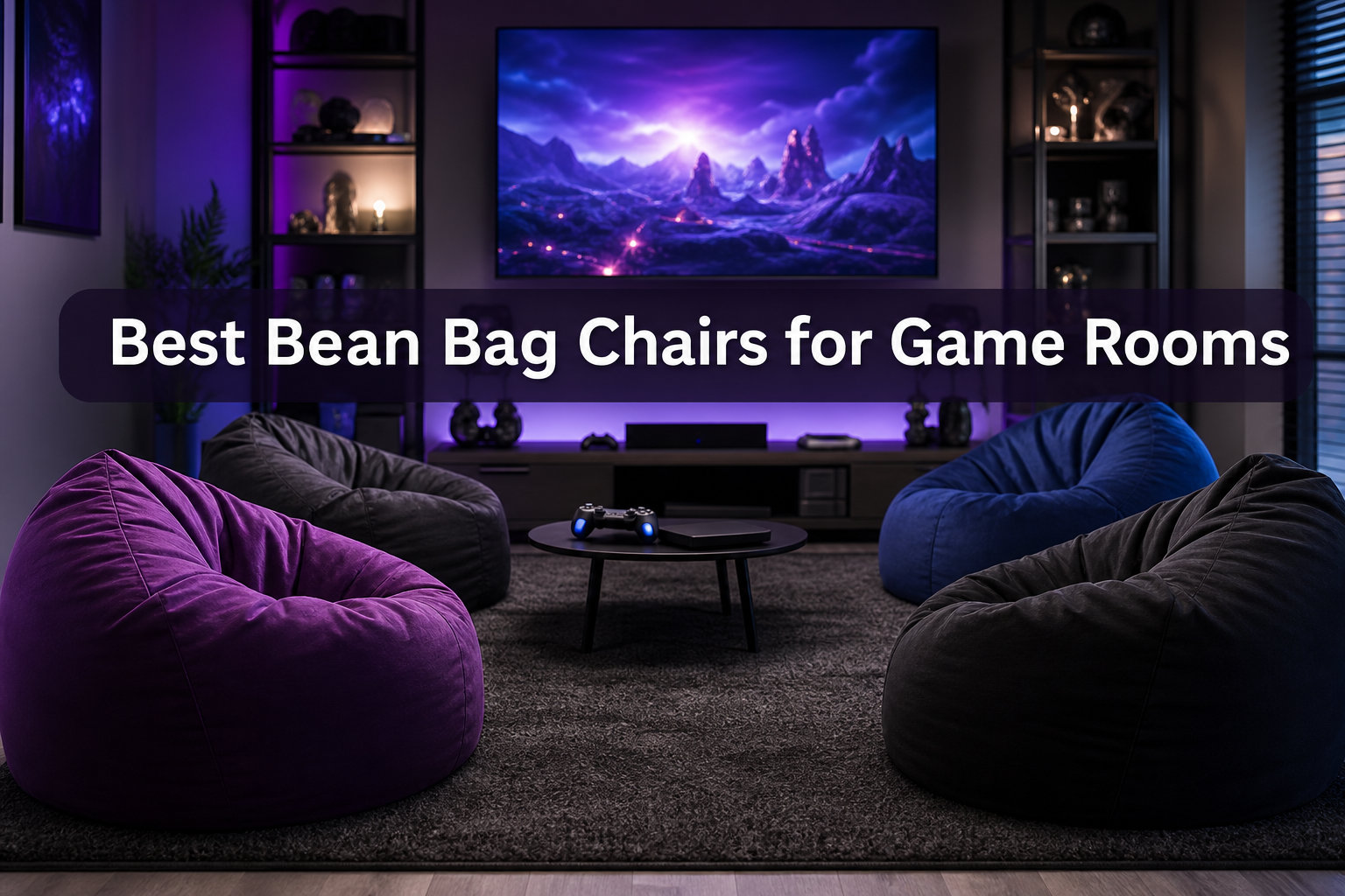 Best Bean Bag Chairs for Game Rooms