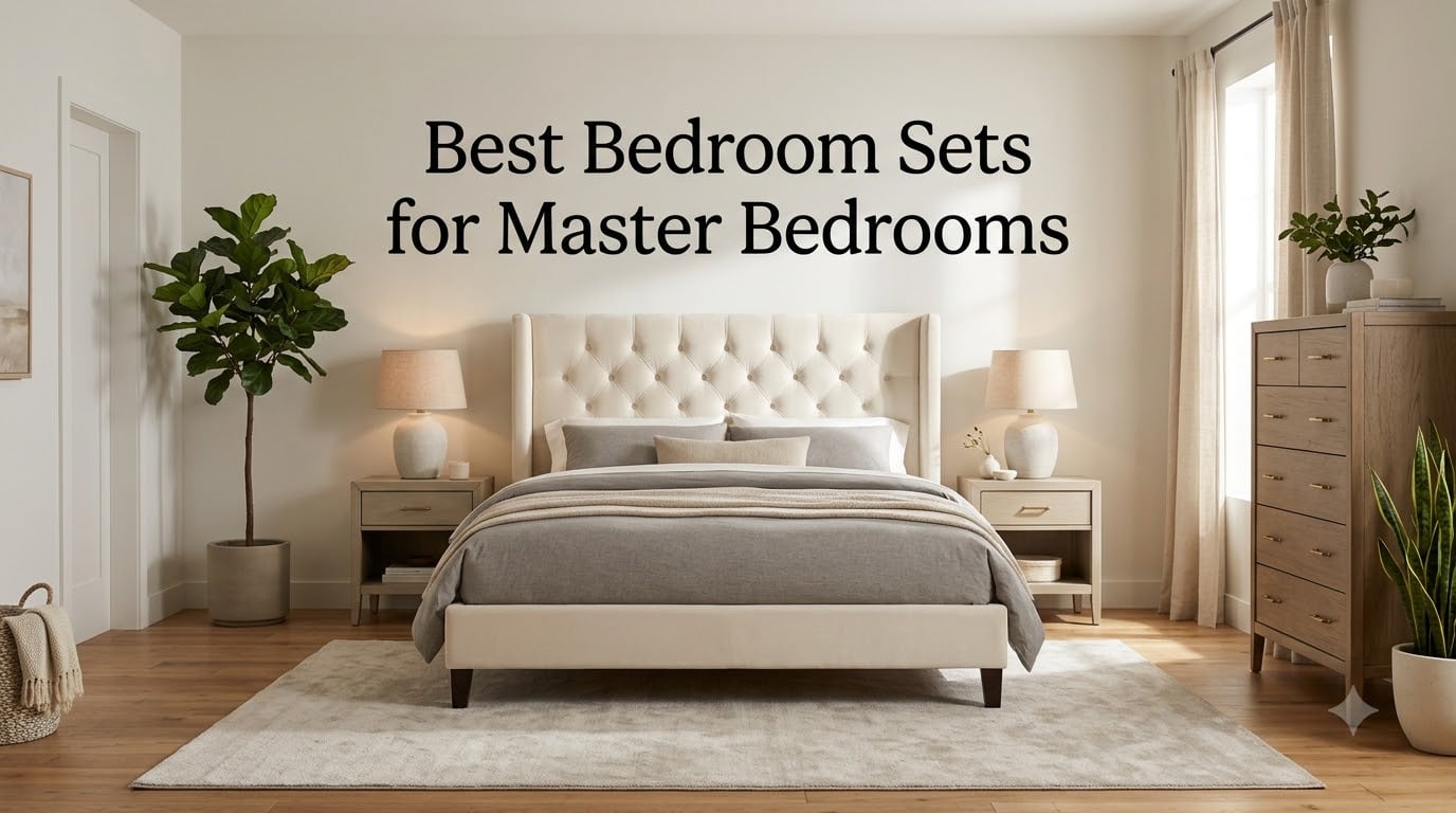 Best Bedroom Sets for Master Bedrooms