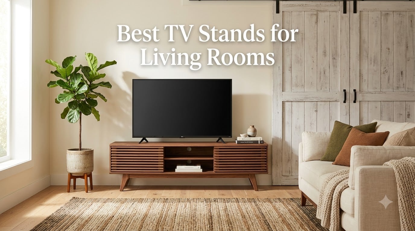 Best TV Stands for Living Rooms