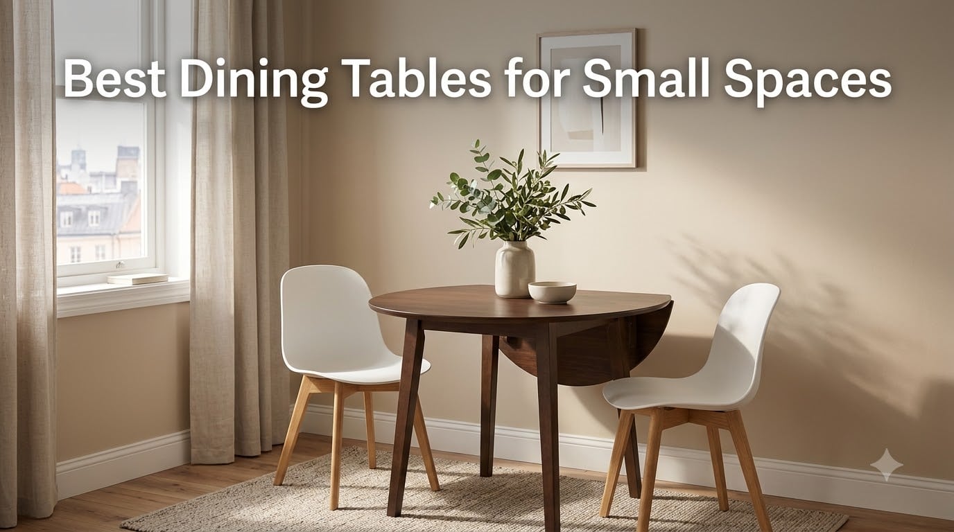 Best Dining Tables for Small Spaces