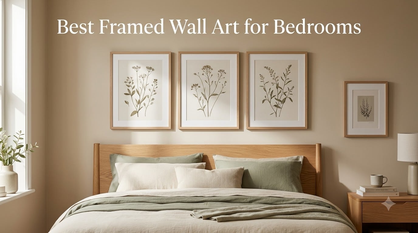 Best Framed Wall Art for Bedrooms