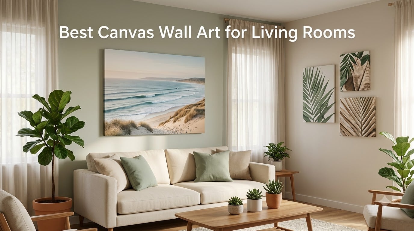 Best Canvas Wall Art for Living Rooms