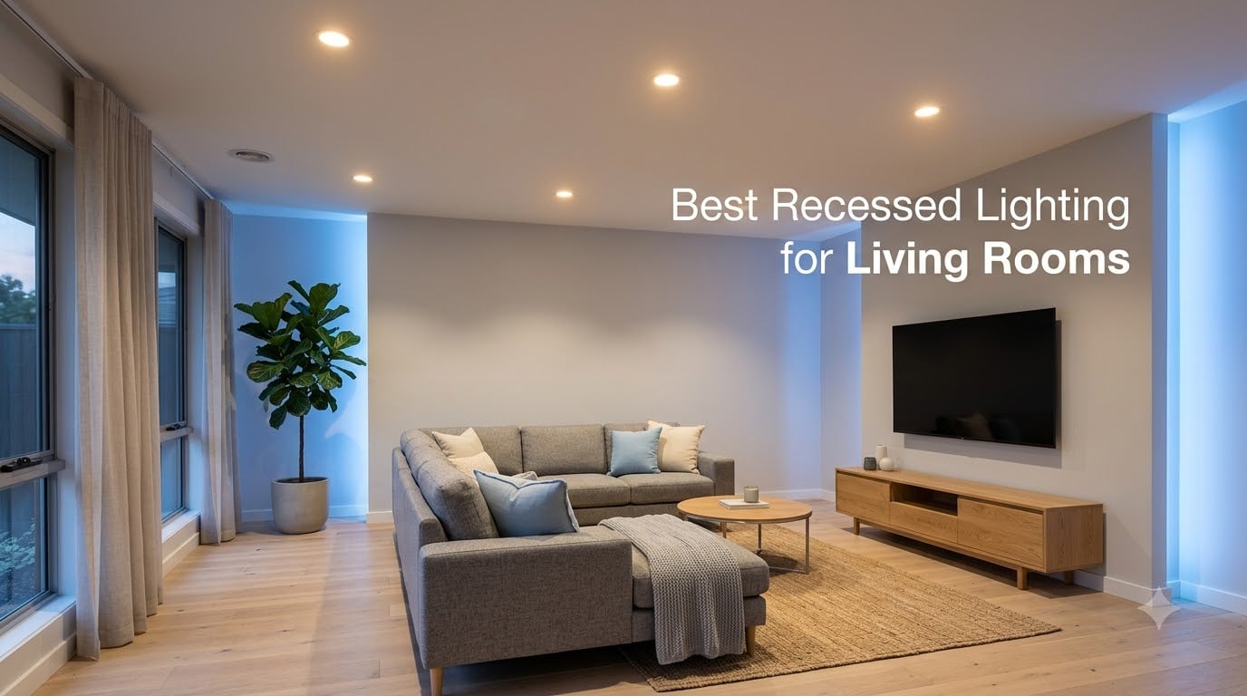 Best Recessed Lighting for Living Rooms