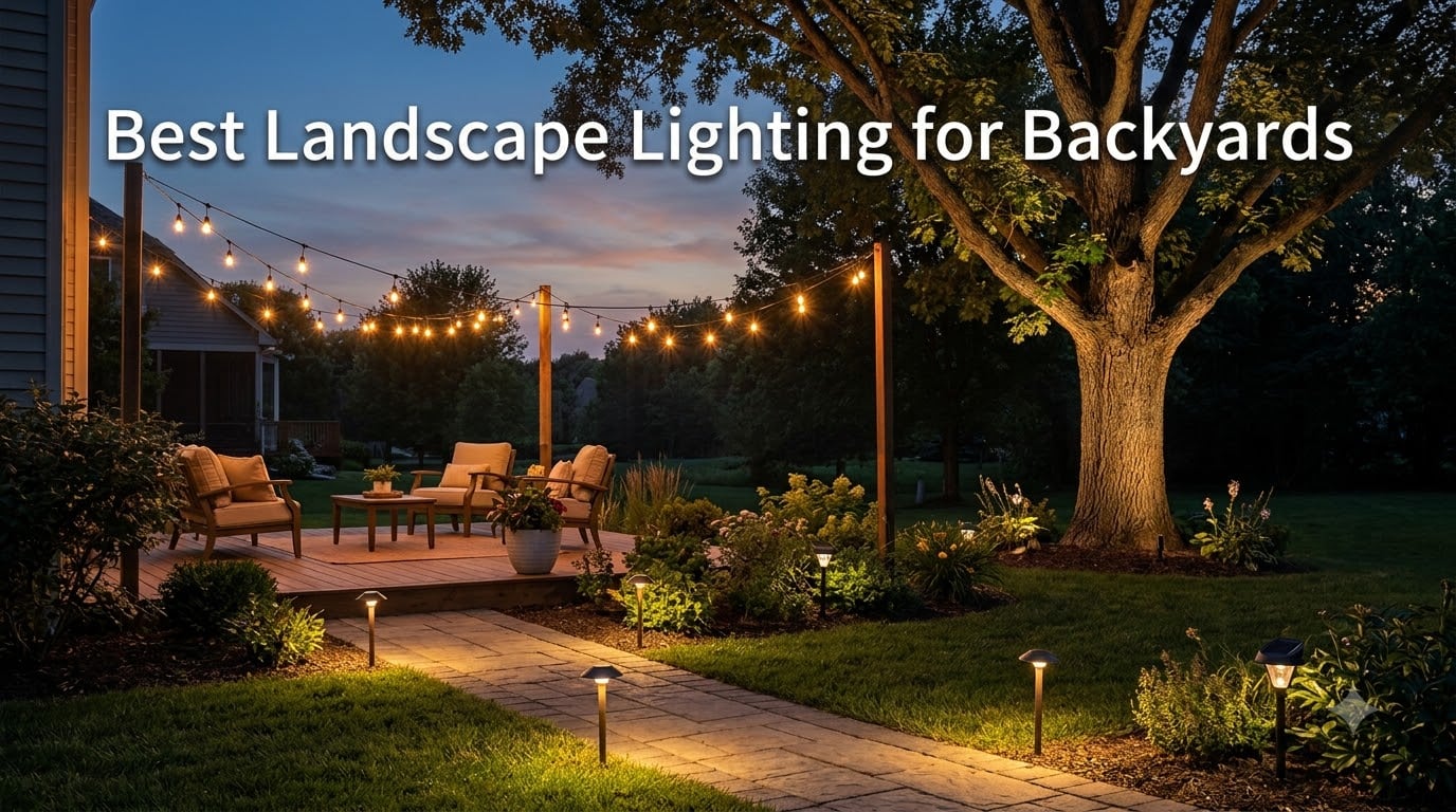 Best Landscape Lighting for Backyards
