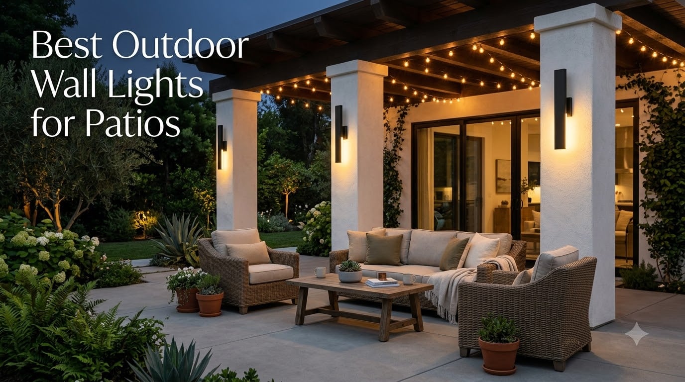 Best Outdoor Wall Lights for Patios