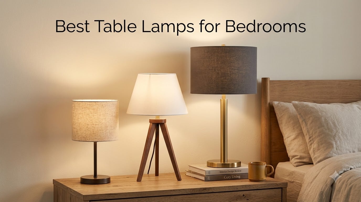 Best Table Lamps for Bedrooms