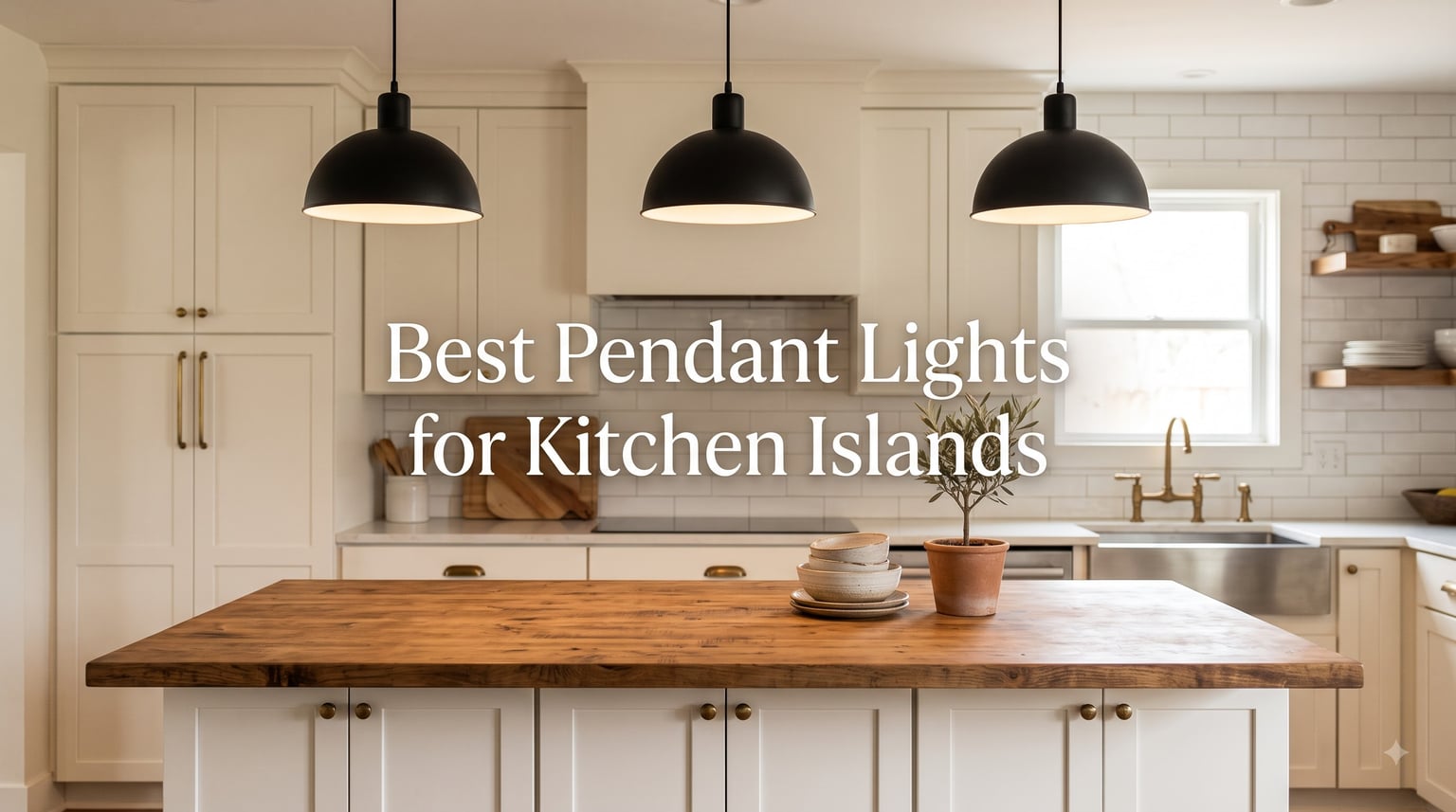 Best Pendant Lights for Kitchen Islands