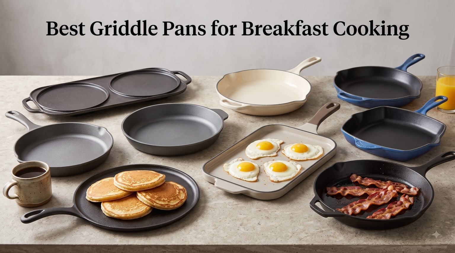 Best Griddle Pans for Breakfast Cooking