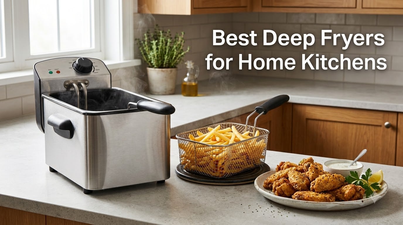 Best Deep Fryers for Home Kitchens