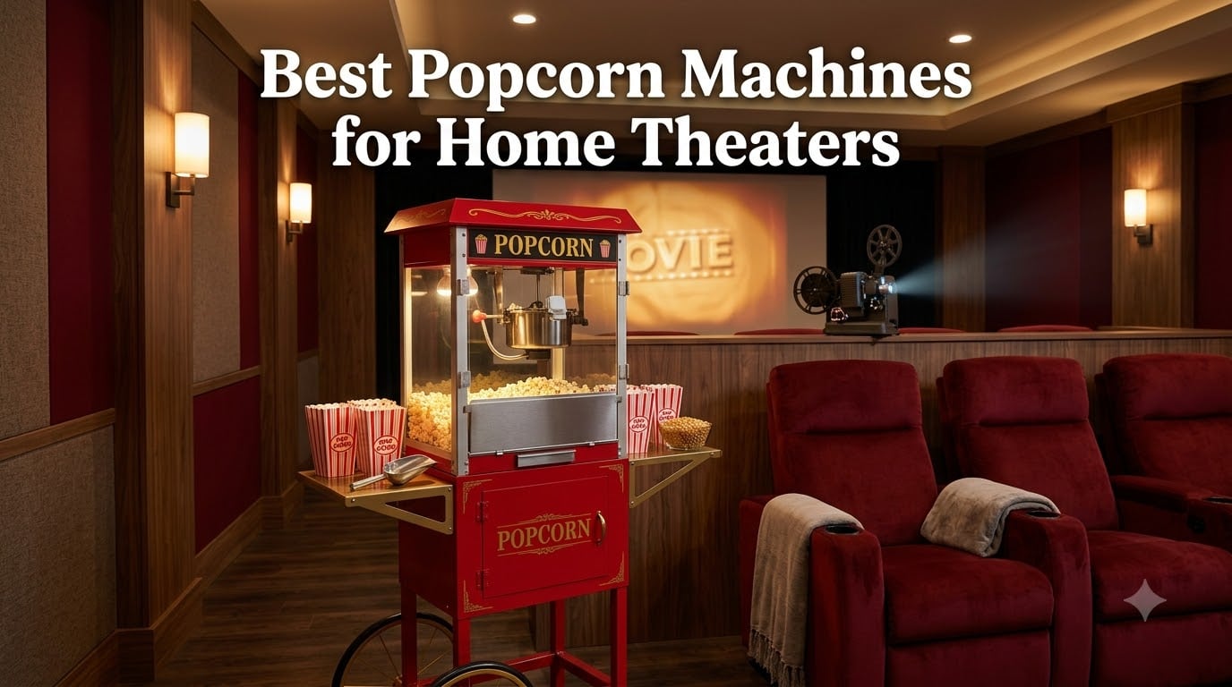 Best Popcorn Machines for Home Theaters