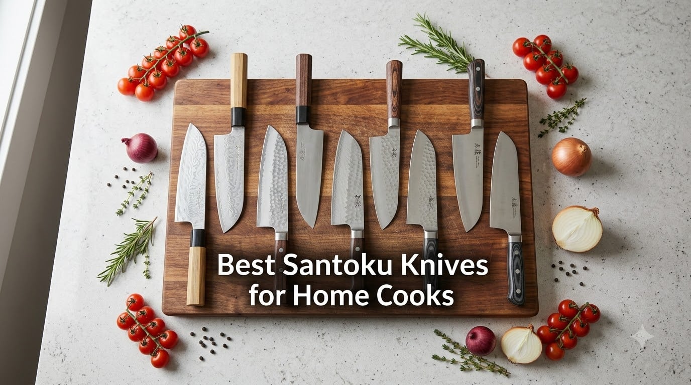 Best Santoku Knives for Home Cooks