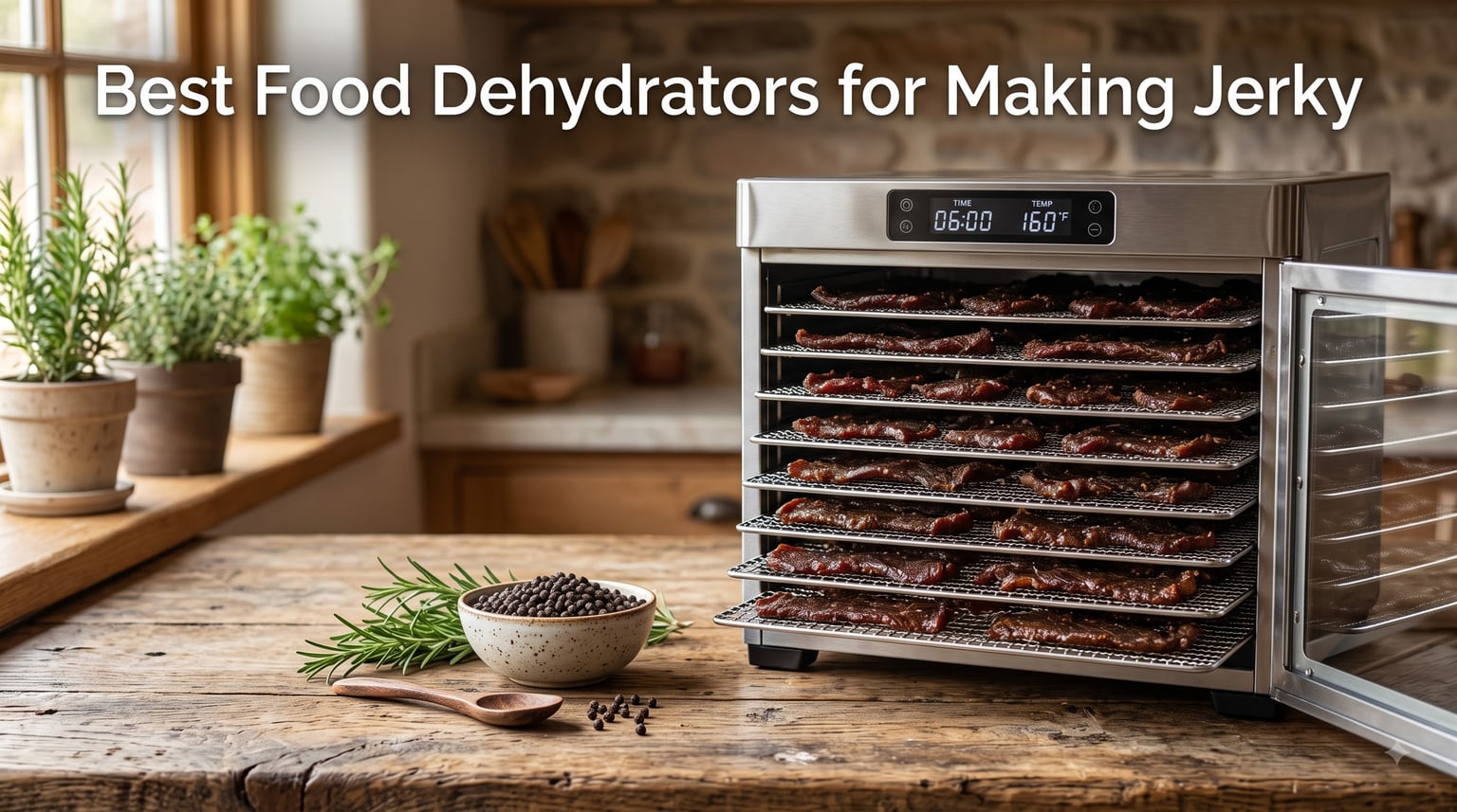 Best Food Dehydrators for Making Jerky