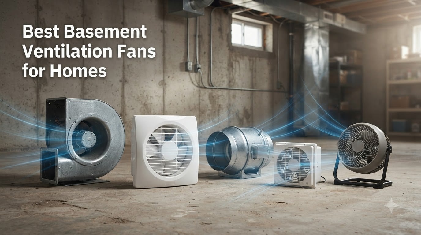 Best Basement Ventilation Fans for Homes