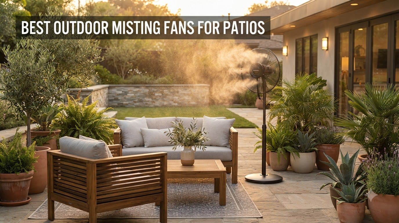 Best Outdoor Misting Fans for Patios