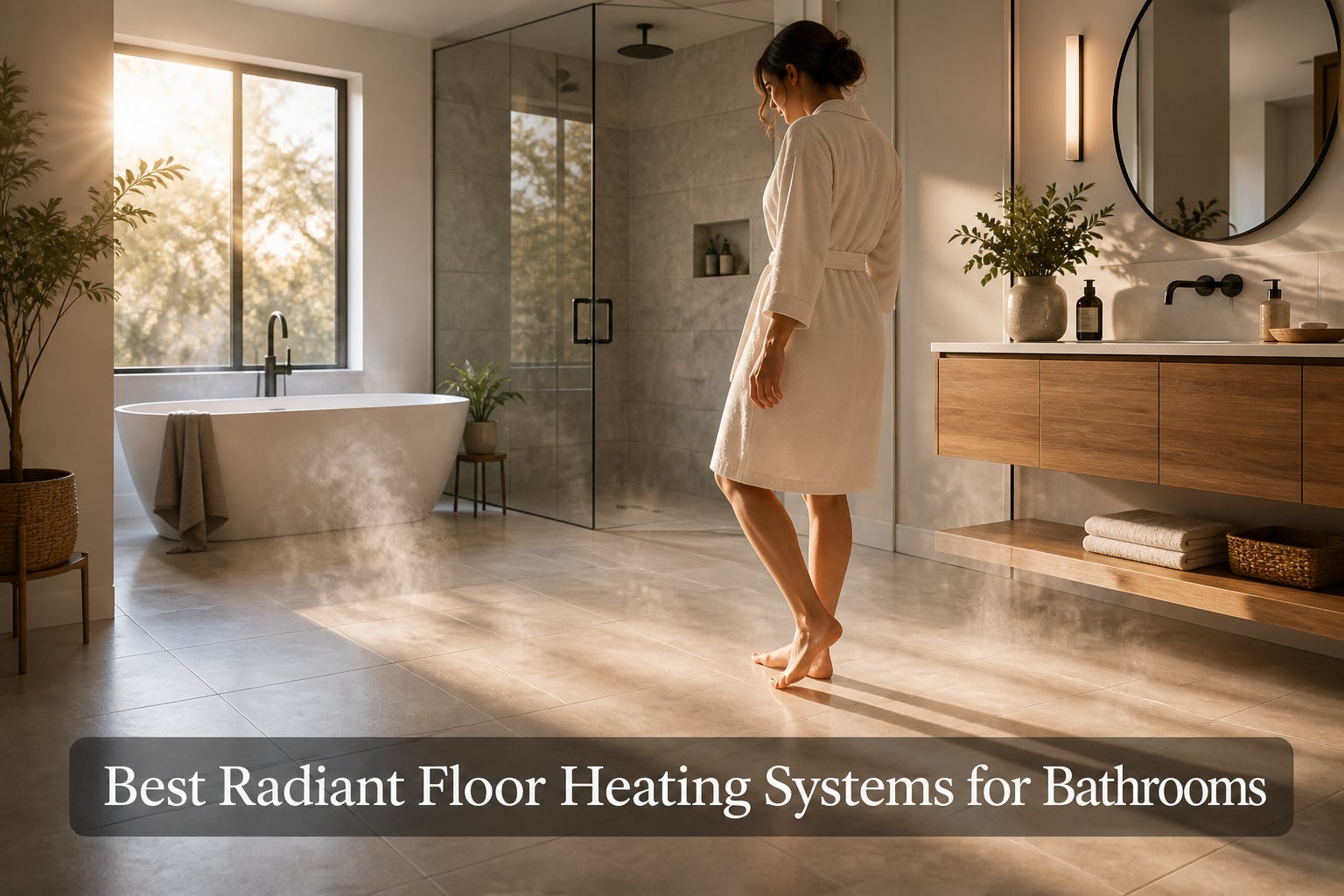 Best Radiant Floor Heating Systems for Bathrooms