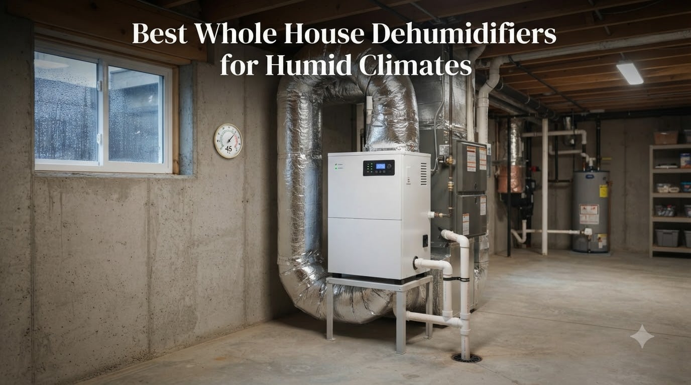 Best Whole House Dehumidifiers for Humid Climates
