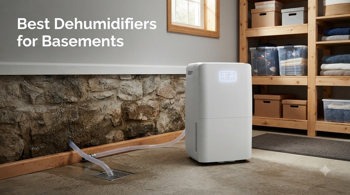 Best Dehumidifiers for Basements