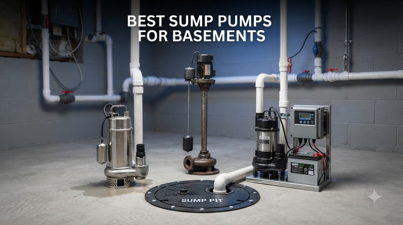 Best Sump Pumps for Basements