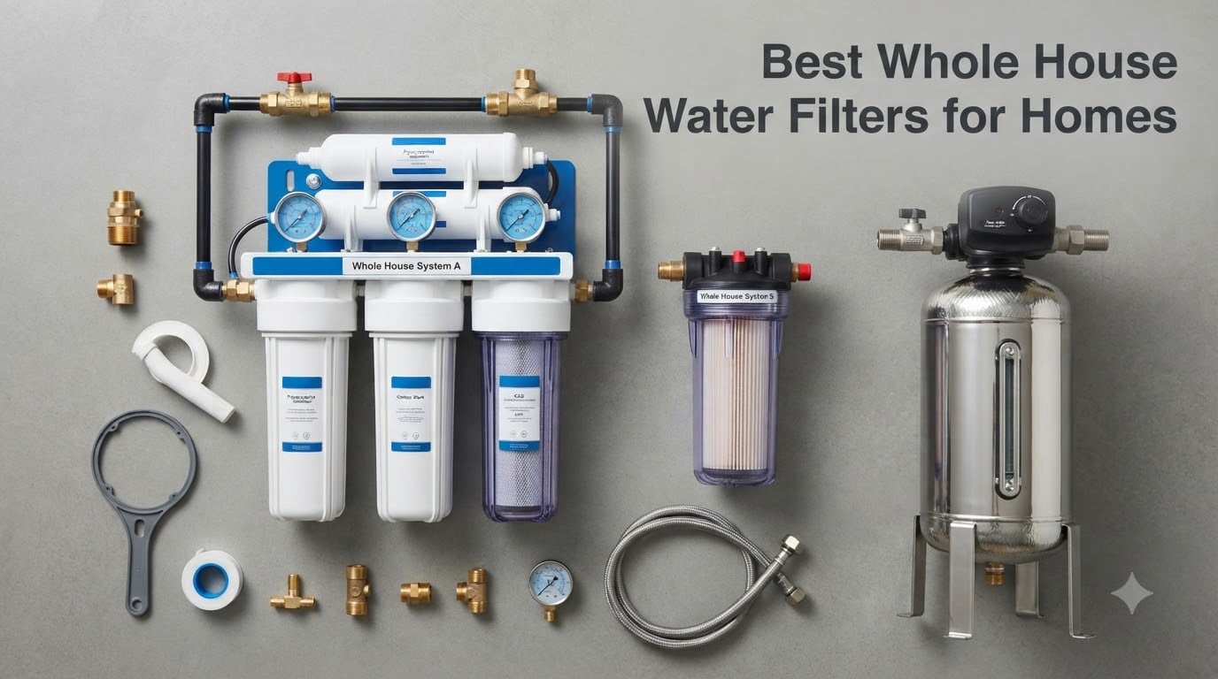 Best Whole House Water Filters for Homes