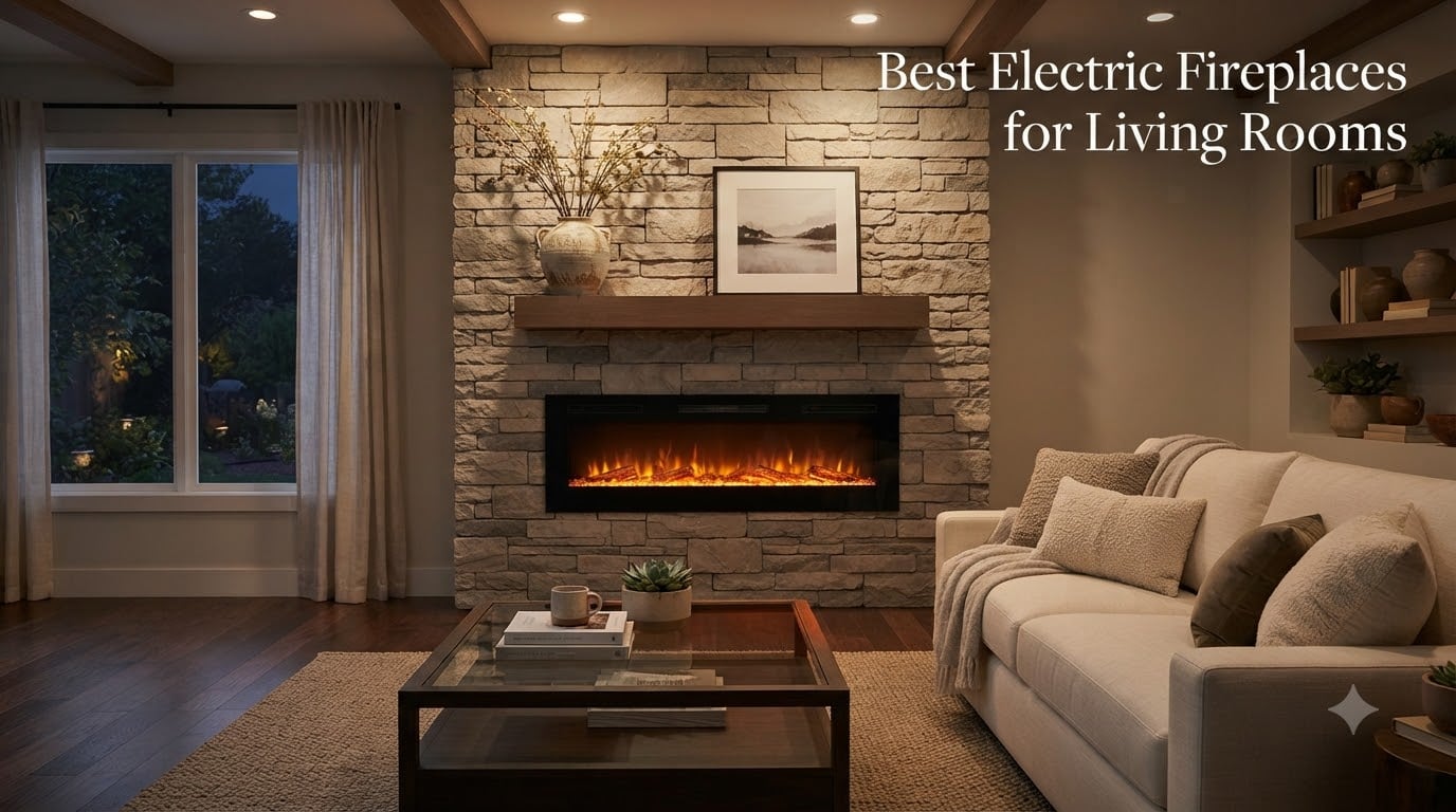 Best Electric Fireplaces for Living Rooms