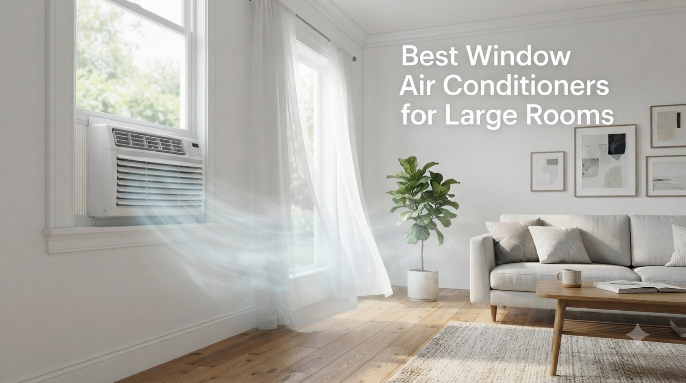 Best Window Air Conditioners for Large Rooms