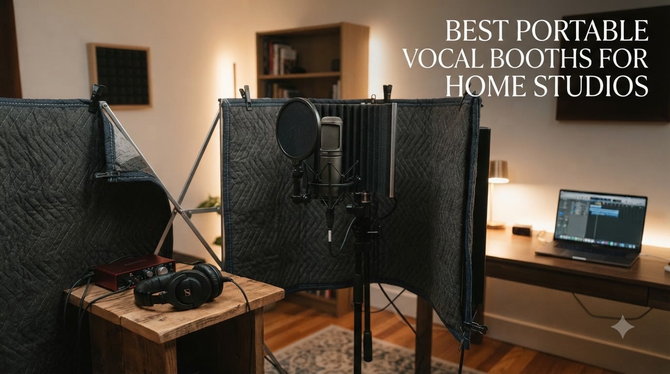 Best Portable Vocal Booths for Home Studios
