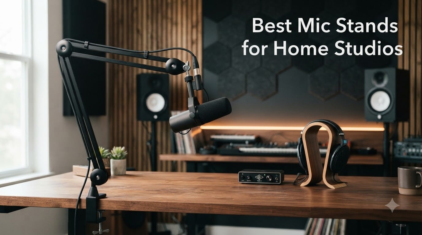 Best Mic Stands for Home Studios