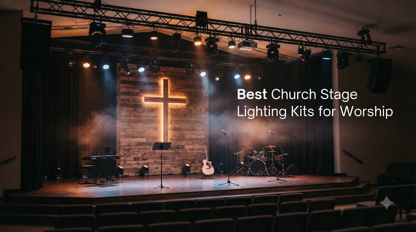 Best Church Stage Lighting Kits for Worship
