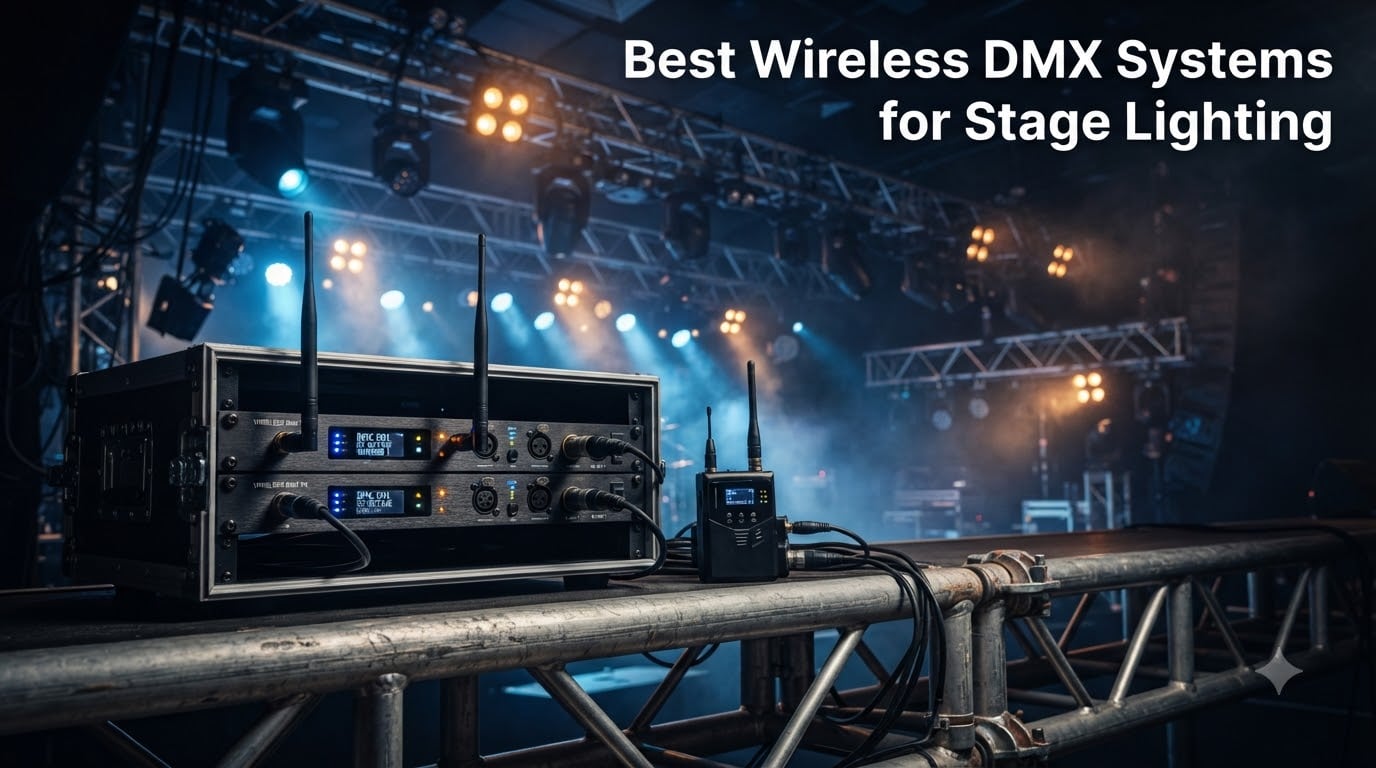 Best Wireless DMX Systems for Stage Lighting