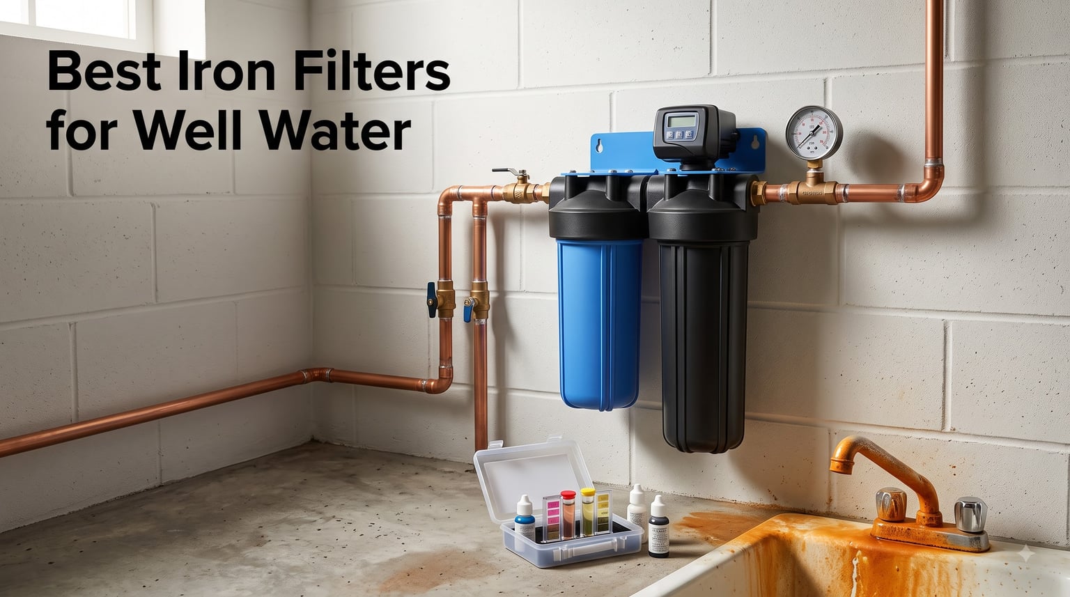 Best Iron Filters for Well Water