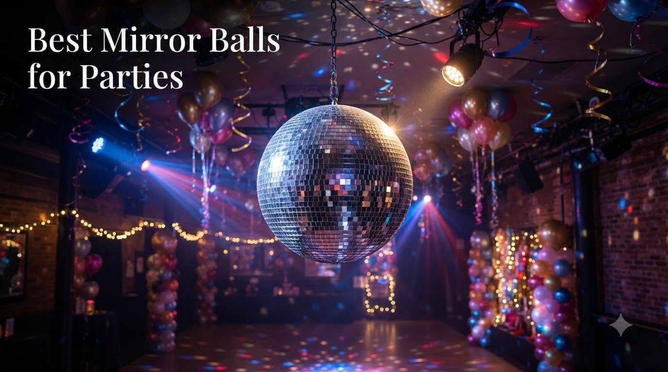Best Mirror Balls for Parties