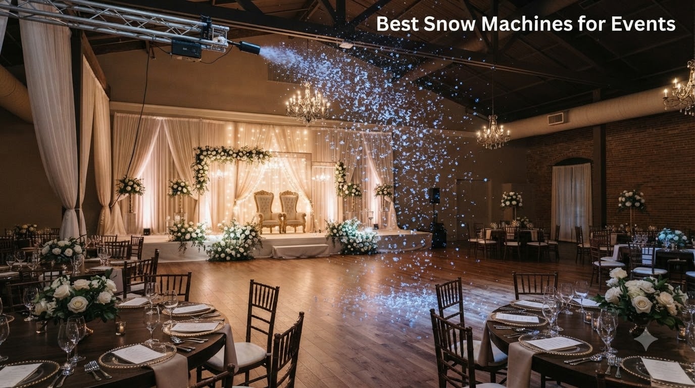 Best Snow Machines for Events