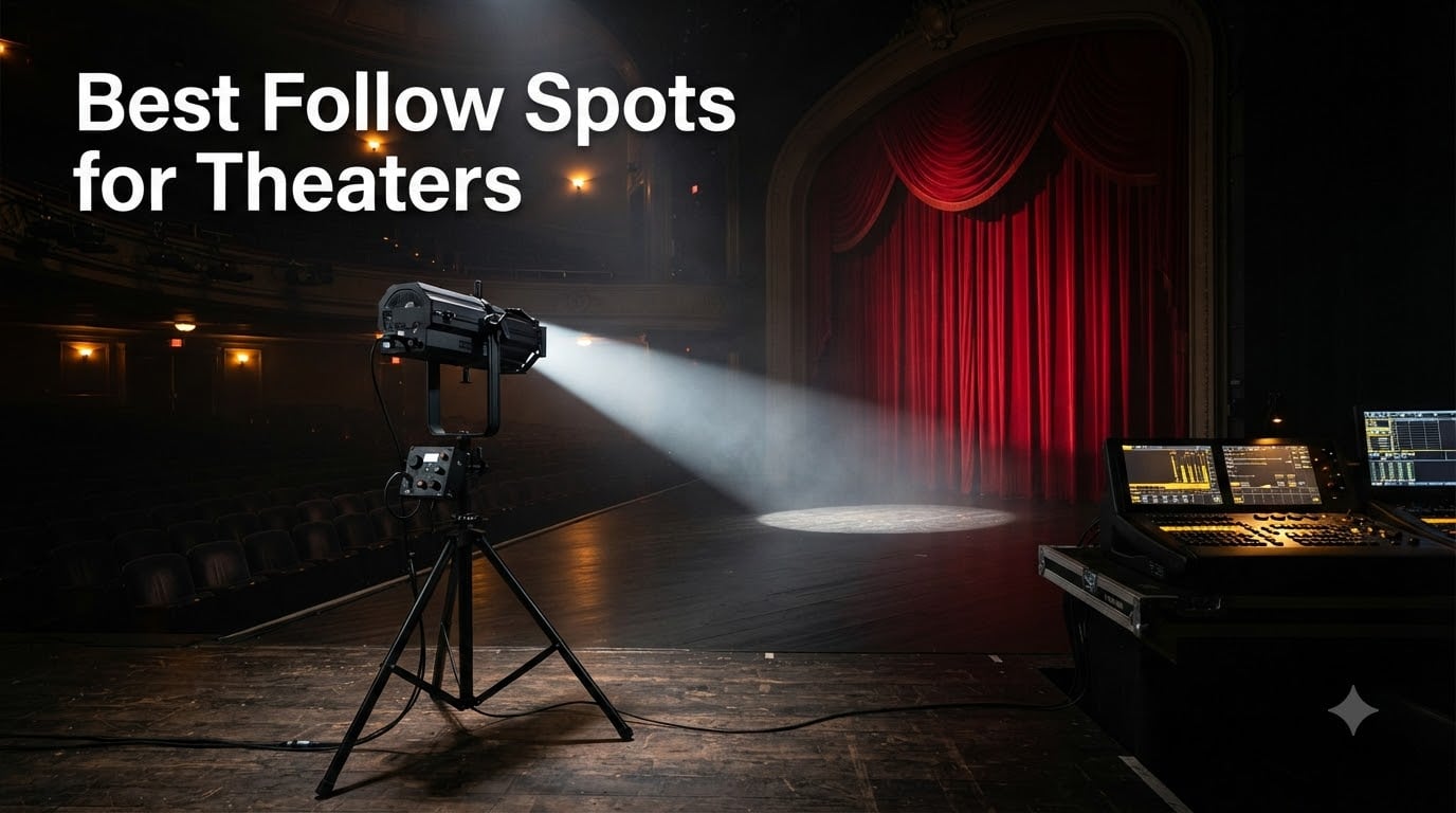 Best Follow Spots for Theaters