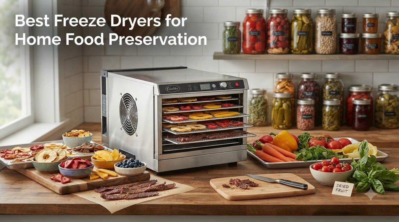 Best Freeze Dryers for Home Food Preservation