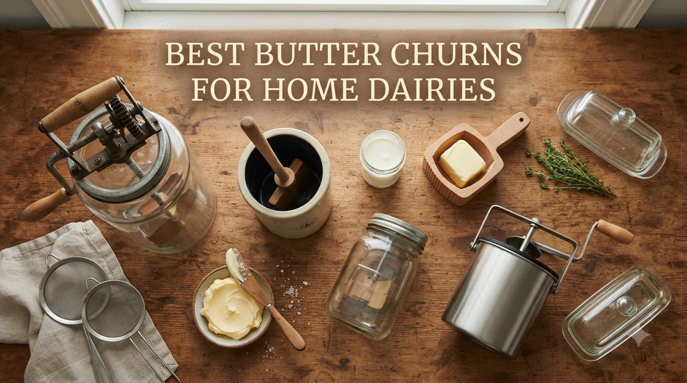 Best Butter Churns for Home Dairies