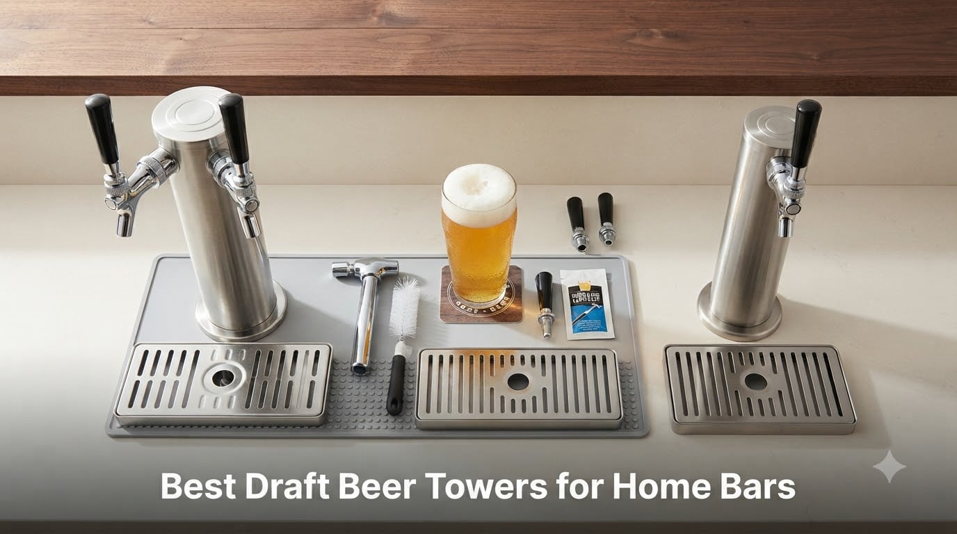 Best Draft Beer Towers for Home Bars