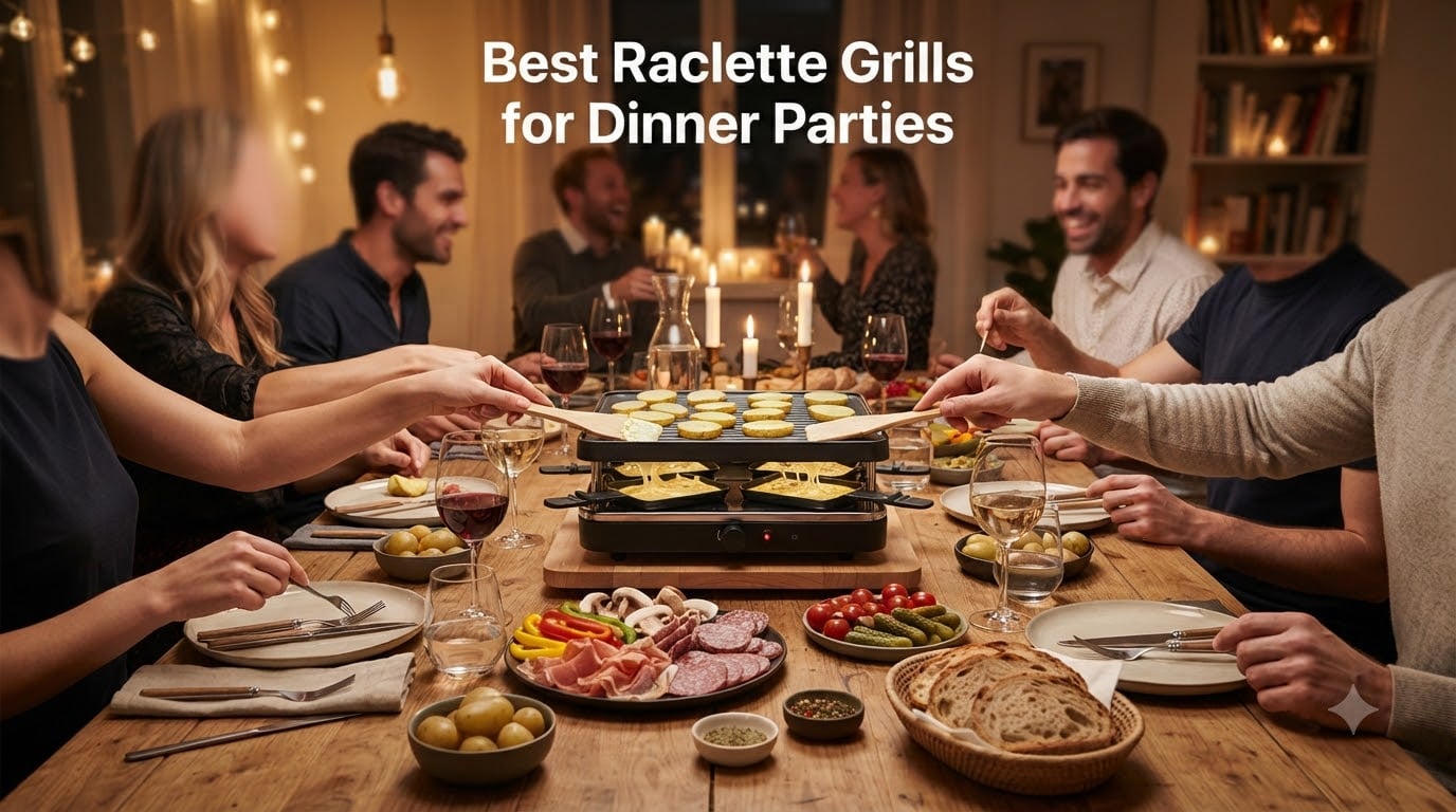 Best Raclette Grills for Dinner Parties