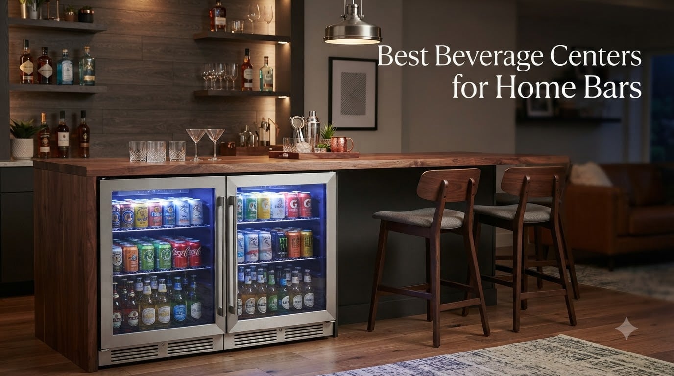 Best Beverage Centers for Home Bars