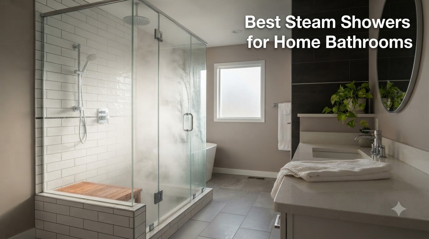Best Steam Showers for Home Bathrooms